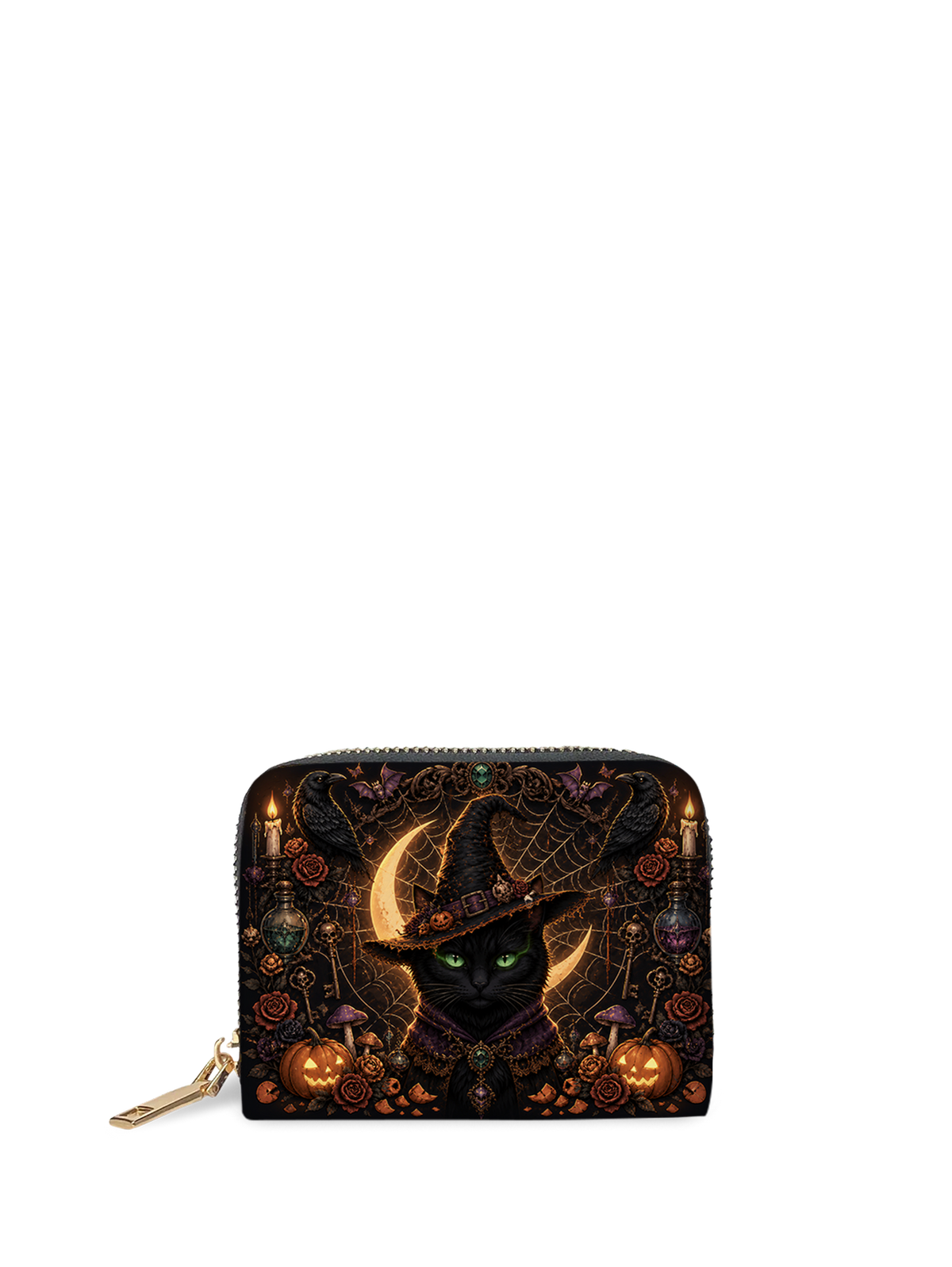Ebon Feline Mini Wallet