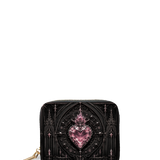 Crystal Heart Mini Wallet
