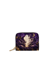 Noir Petal Mini Wallet