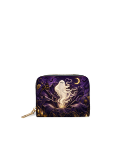 Noir Petal Mini Wallet