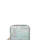 Mint Lace Tune Mini Wallet