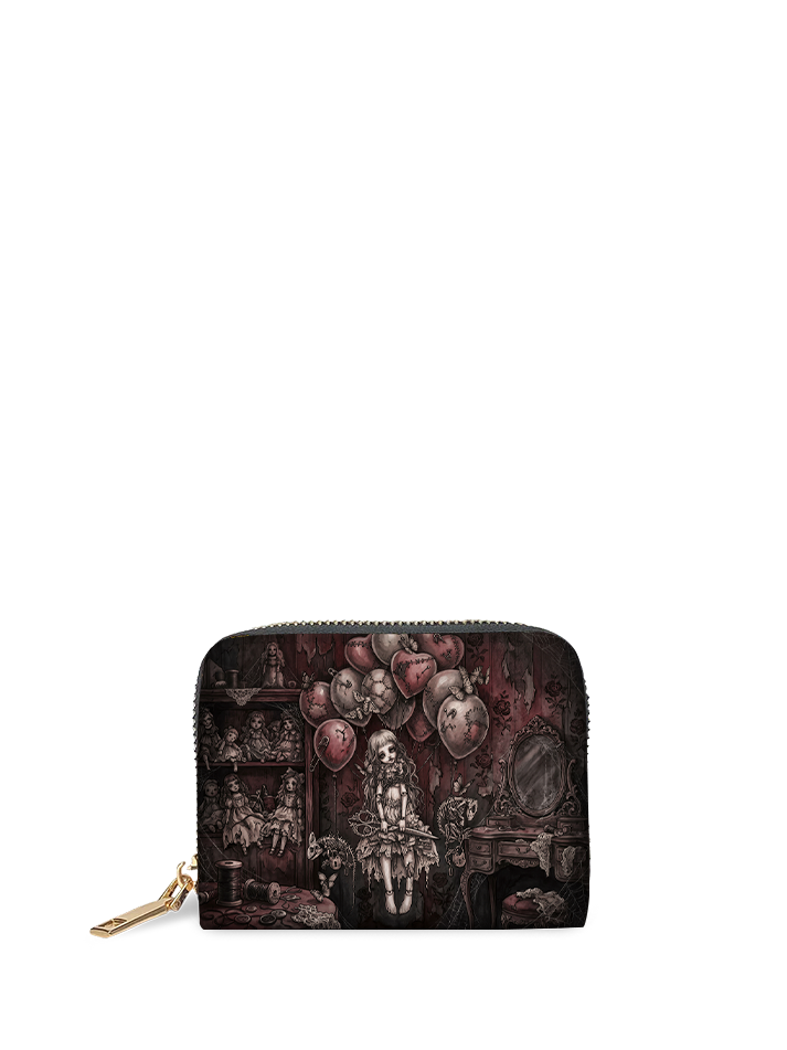 Velvet Shadows Mini Wallet