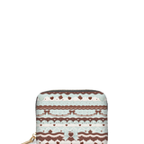 Mocha Mint Mini Wallet