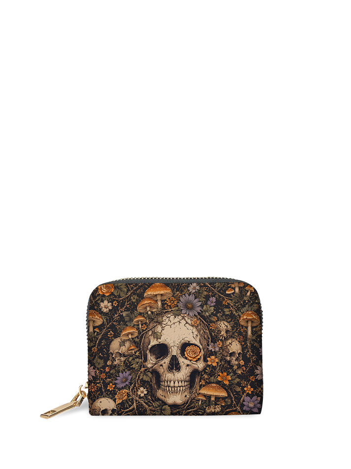 Bones Bloom Mini Wallet