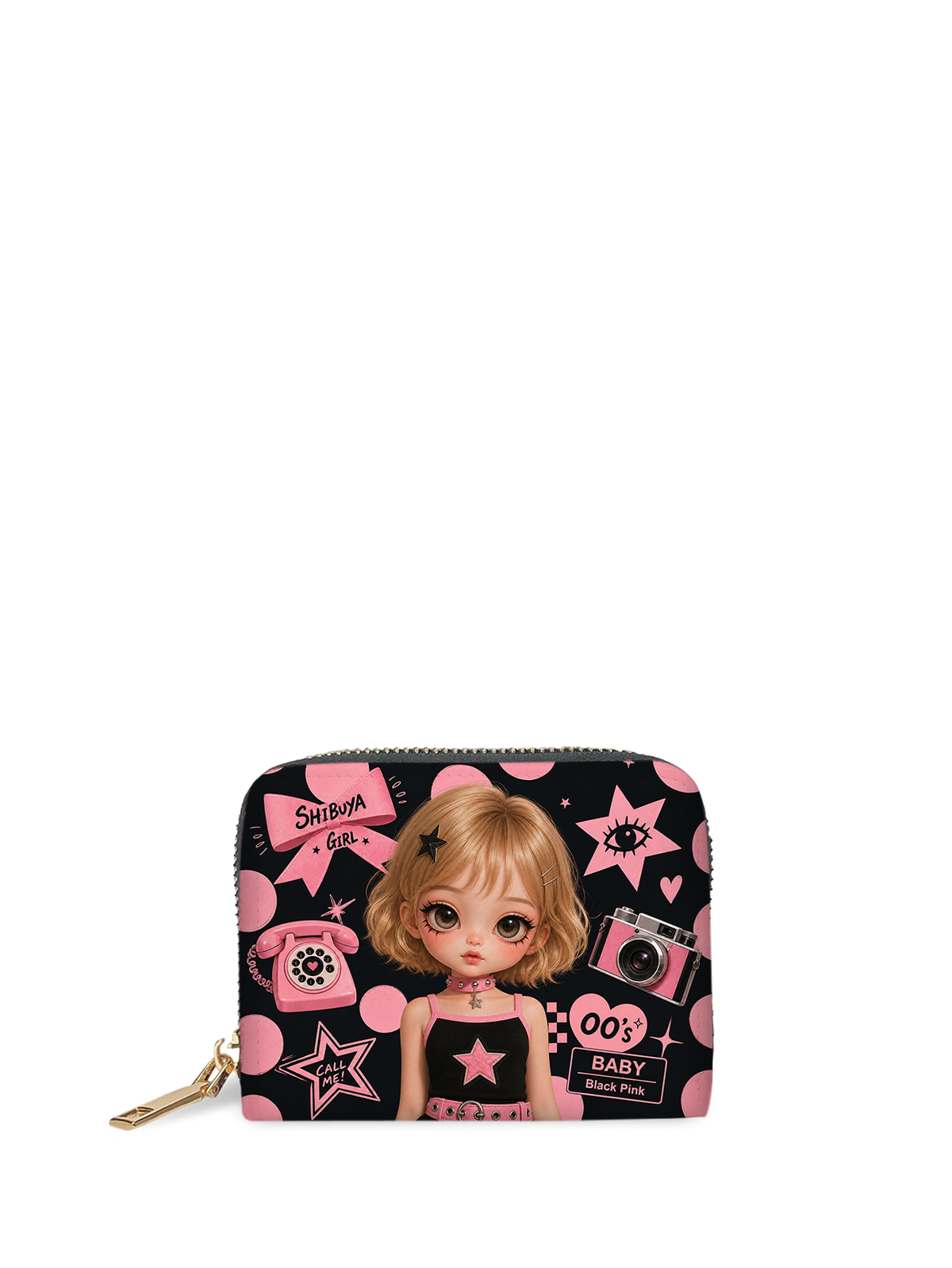 Pink Rebel Mini Wallet