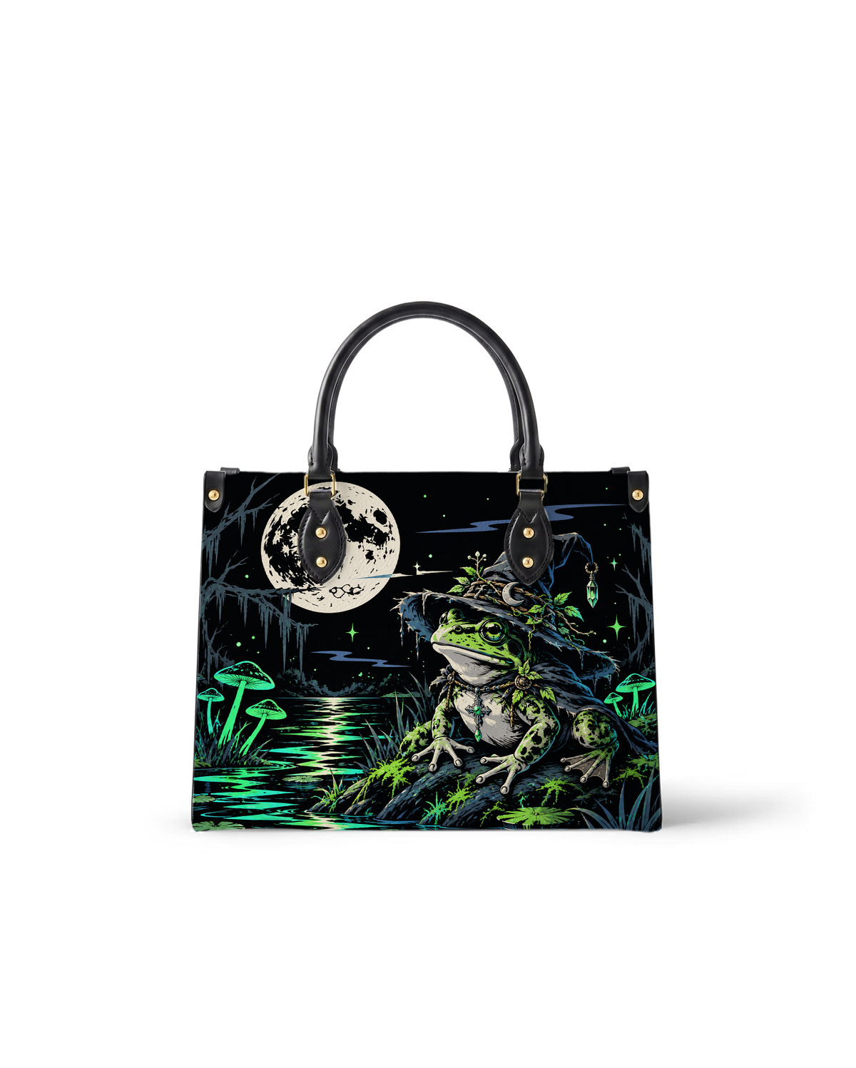 Bog Sorcerer Leather Handbag