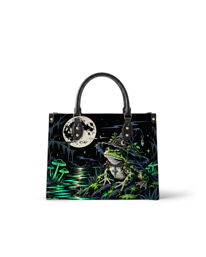 Bog Sorcerer Leather Handbag