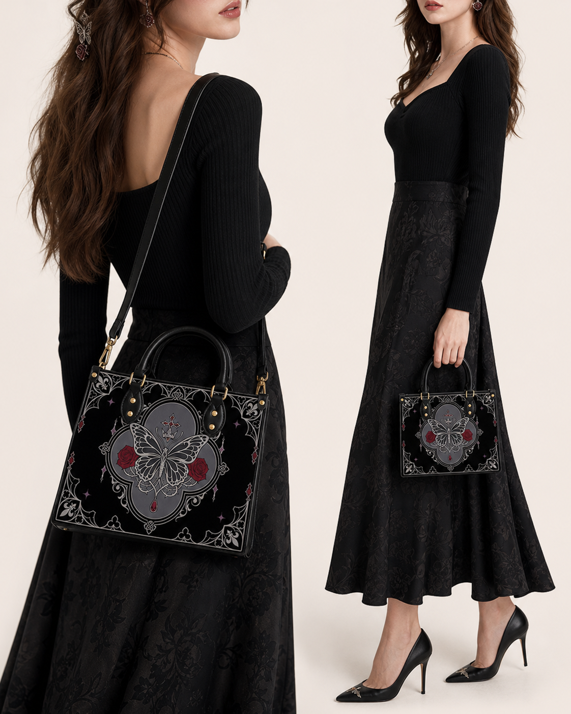 Rosepyre Leather Handbag