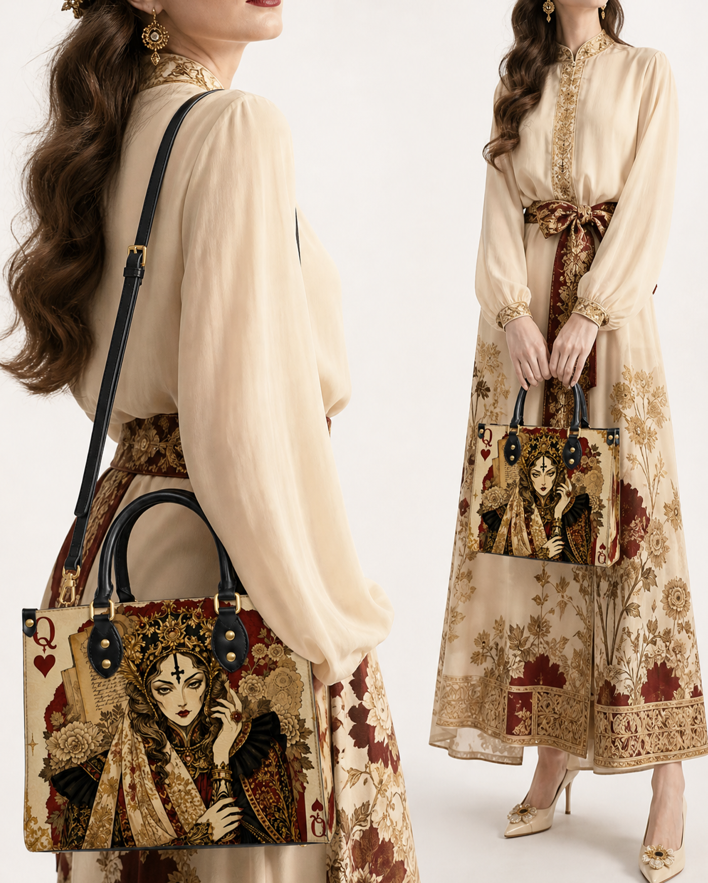 Queendra Leather Handbag