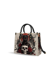 Cat Ritual Leather Handbag