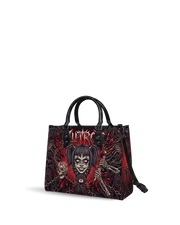 Vicious Puppet Leather Handbag
