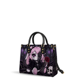 "Weeping Rose" Leather Handbag