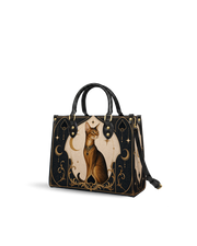 Sable Bastet Leather Handbag