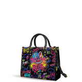 DIY "Paint-Your-Own" Rebel Bunny Bag (Paints Not Included) Leather Handbag