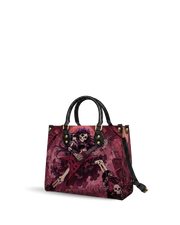 Bone Shredder Leather Handbag