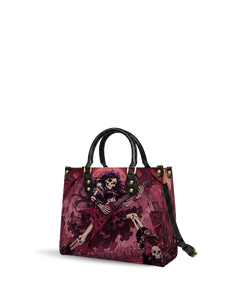 Bone Shredder Leather Handbag
