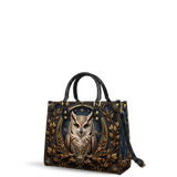 Stellar Owl Leather Handbag