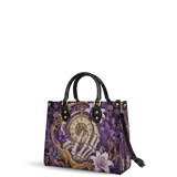 Timebound Bones Leather Handbag
