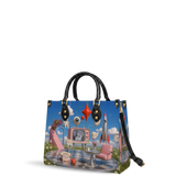SkyDream Leather Handbag