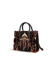 Velvet Chime Leather Handbag