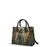Gilded Reaper  Leather Handbag
