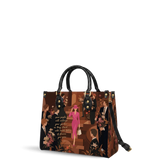 Lady Bloom Leather Handbag