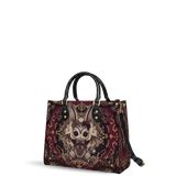 Demon Bunny Leather Handbag