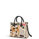 Corgi Manifesto Leather Handbag