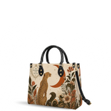 Lunar Cheetah Leather Handbag
