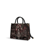 Velvet Shadows Leather Handbag