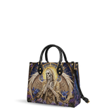 Fallen Bones Leather Handbag