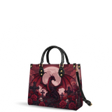 Ember Moon Dragon Leather Handbag