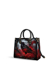 Raven Lycoris Leather Handbag