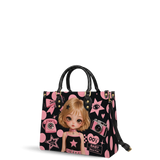 Pink Rebel Leather Handbag