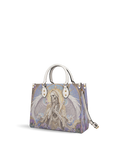 Holy Skeleton Leather Handbag
