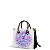 Butterfly Playlist Leather Handbag