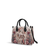 Oath of Bone & Rose Leather Handbag