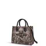 Nightmare Carousel Leather Handbag