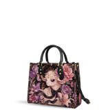 Floral Rite Leather Handbag