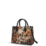 Funeral Lily Leather Handbag
