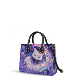 VioletPaw Leather Handbag