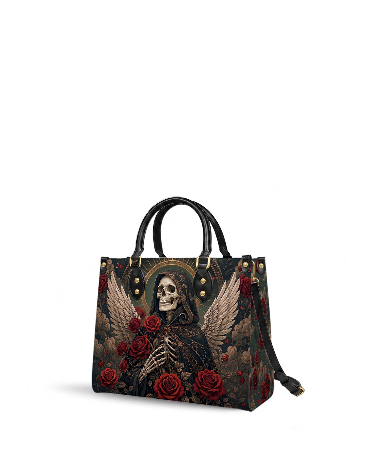 Deadman's Rose Leather Handbag