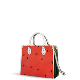 Big Melon Leather Handbag