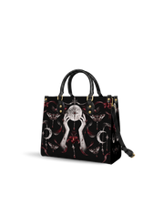 Lunar Rite Leather Handbag