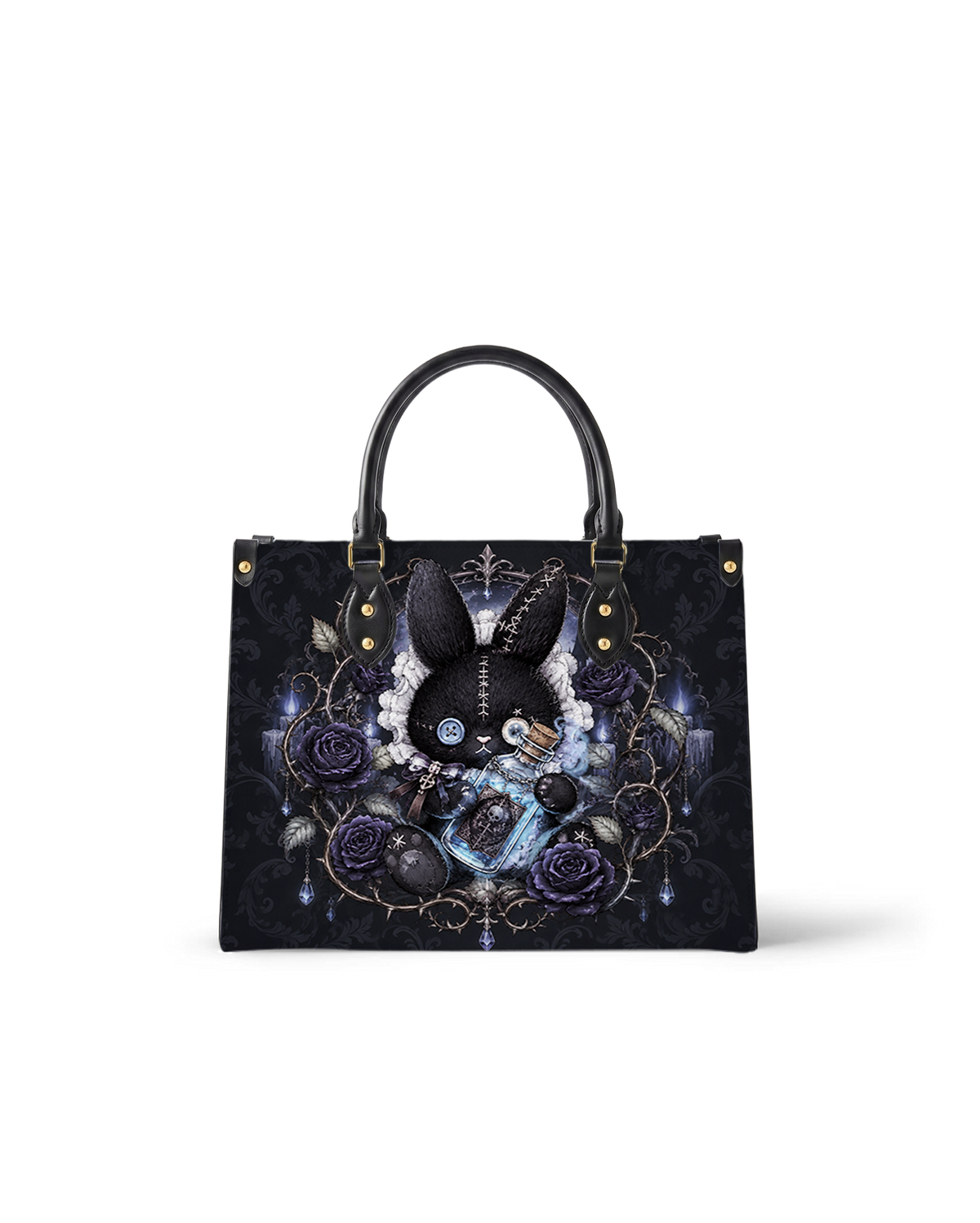 Vialfable Leather Handbag