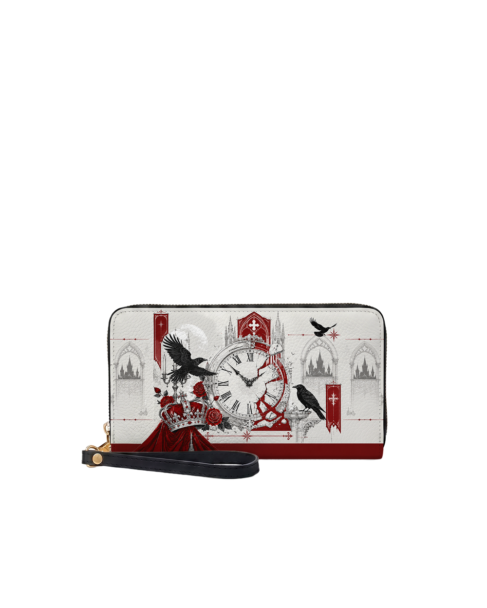Chronophage Long Zip Wallet