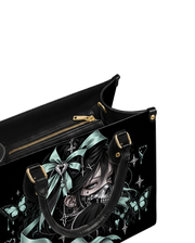 Teal Requiem Leather Handbag