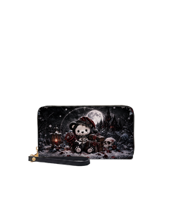 Gothmas Bear Long Zip Wallet