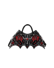 Crimson Oath Bat Wing Bag