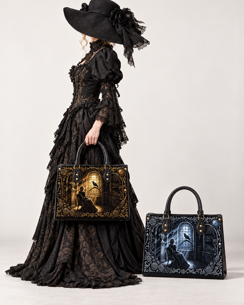 Raven Ode Dual Persona Tote